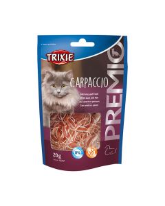 Trixie Λιχουδιές Γάτας Premio Carpaccio Πάπια & Ψάρι 20gr