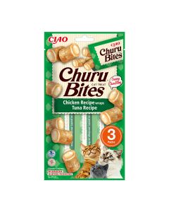 Inaba Churu Bites Λιχουδιές Γάτας με Κοτόπουλο & Τόνο 30gr