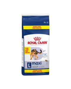 Royal Canin Maxi Adult 15Κg+3Κg Δώρο