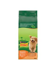 Friskies Dog Balance Adult Κοτόπουλο & Λαχανικά 18kg