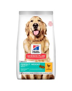Hill's Science Plan Dog Adult Perfect Weight Large Breed με Κοτόπουλο 12kg