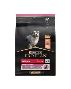 Purina Pro Plan Dog Medium Puppy Sensitive Skin Σολομός 3kg