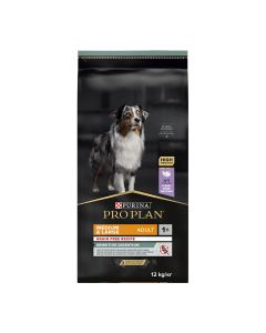 Purina Pro Plan Dog Medium-Large Adult Grain Free Sensitive Digestion Γαλοπούλα 12kg