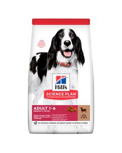 Hill's Science Plan Dog Adult Medium με Αρνί & Ρύζι 2.5kg
