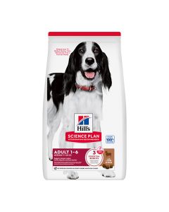 Hill's Science Plan Dog Adult Medium με Αρνί & Ρύζι 14kg