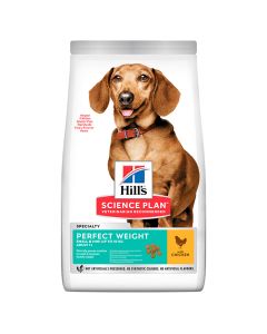 Hill's Science Plan Dog Adult Perfect Weight Small & Mini με Κοτόπουλο 1.5kg