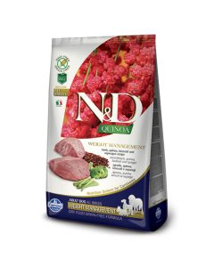 N&D Quinoa Dog Weight Management με Αρνί 2.5kg
