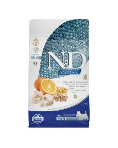 N&D Ocean Dog Adult Mini με Θαλασσινά & Πορτοκάλι 2.5kg