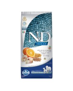 N&D Ocean Dog Adult Medium-Maxi με Θαλασσινά & Πορτοκάλι 12kg