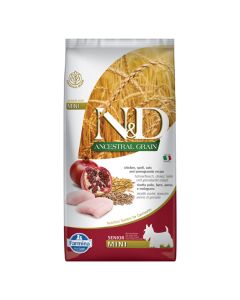 N&D Ancestral Dog Senior Mini με Κοτόπουλο & Ρόδι 2.5kg