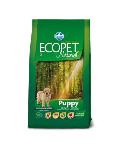 Ecopet Natural Puppy Medium Κοτόπουλο 2.5kg