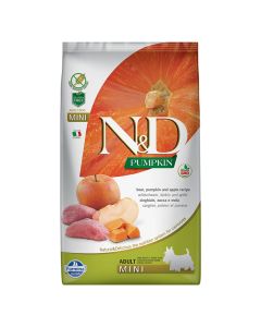 N&D Pumpkin Dog Adult Mini με Αγριόχοιρο, Κολοκύθα & Μήλο 2.5kg