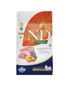 N&D Pumpkin Dog Adult Mini με Αρνί, Κολοκύθα & Μύρτιλο 800gr
