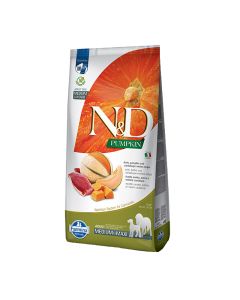 N&D Pumpkin Dog Adult Medium-Maxi με Πάπια, Κολοκύθα & Πεπόνι 12kg