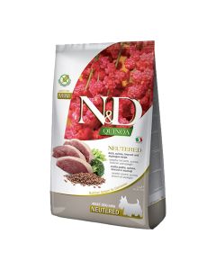 N&D Quinoa Dog Neutered Adult Mini με Πάπια 7kg