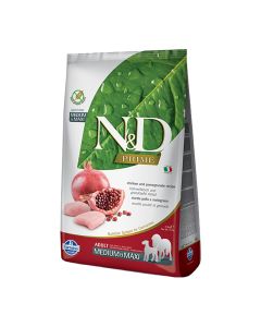 N&D Prime Dog Adult Medium-Maxi με Κοτόπουλο 12kg