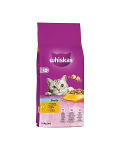 Whiskas Adult Sterilised &mu;&epsilon; &Kappa;&omicron;&tau;ό&pi;&omicron;&upsilon;&lambda;&omicron; 14kg