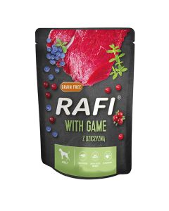 Rafi Dog Πατέ με Κυνήγι, Μύρτιλο & Κράνμπερι 300gr