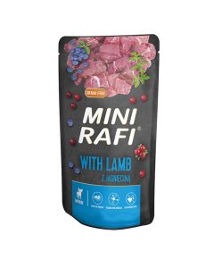 Rafi Dog Mini Πατέ με Αρνί, Μύρτιλο & Κράνμπερι 150gr
