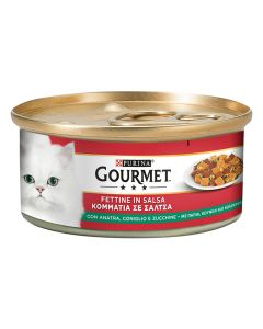 Gourmet Πάπια, Κουνέλι & Κολοκυθάκια σε Σάλτσα  195gr