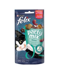 Felix Party Mix Ocean Mix με Σολομό, Μπακαλιάρο & Πέστροφα 60gr