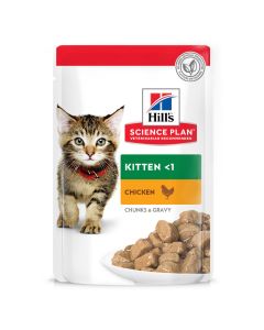 Hill's Science Plan Kitten με Κοτόπουλο 85gr