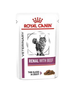 Royal Canin Renal Cat με Βοδινό 85gr