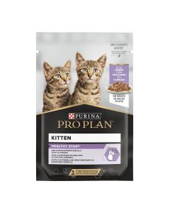 Purina Pro Plan Cat Healthy Start Kitten Γαλοπούλα σε Σάλτσα 85gr