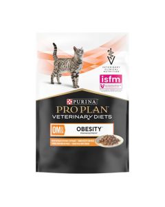Purina Pro Plan Veterinary Diets Cat OM Obesity Management με Κοτόπουλο σε Σάλτσα 85gr
