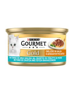 Gourmet Gold "Η Απόλαυση της Σάλτσας" Τόνος 85gr