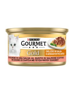 Gourmet Gold "Η Απόλαυση της Σάλτσας" Σολομός 85gr