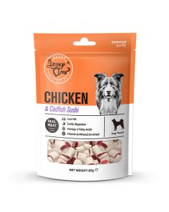 Jerky Time Chicken & Codfish Sushi 80gr