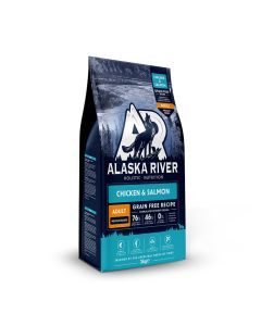 Alaska River Grain Free Adult Medium Chicken & Salmon 3kg