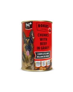 Rokus Σκύλου με Βοδινό 415gr