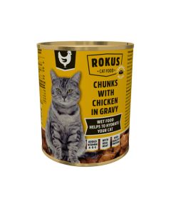 Rokus Γάτας με Κοτόπουλο 810gr