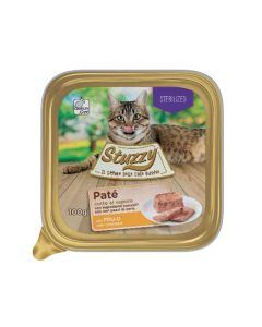 Stuzzy Cat Sterilised Κοτόπουλο Πατέ 100gr