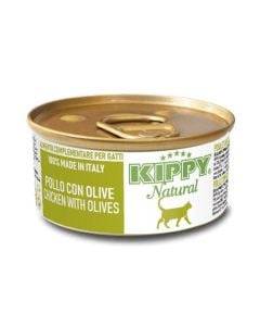 Kippy Cat Natural με Κοτόπουλο & Ελιές 70gr