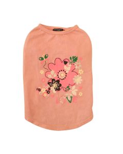 Pet Μπλούζα Σκύλου Pink Flower L 30cm
