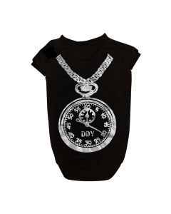 Pet Μπλούζα Σκύλου Black Clock XL 34cm