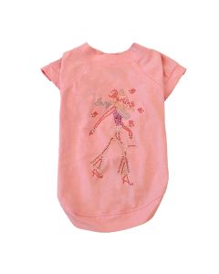 Pet Μπλούζα Σκύλου Walking Pink L 30cm