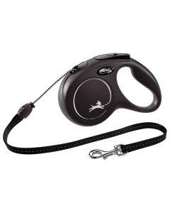 Flexi New Classic Cord Μαύρο M 5M