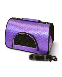 Pet Τσάντα Μεταφοράς Μωβ 39x20x24cm