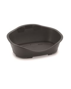 Stefanplast Sleeper 3 Κρεβάτι Πλαστικό Γκρι Σκούρο 80.5x55x32cm