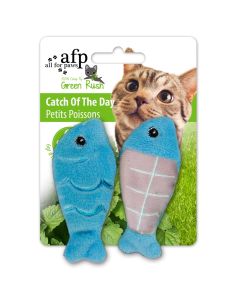 AFP Παιχνίδι Γάτας Green Rush Catch Of The Day με Catnip 5cm