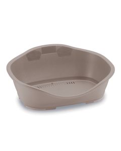 Stefanplast Sleeper 5 Κρεβάτι Πλαστικό Γκρι/Μπεζ 96x68x37.5cm