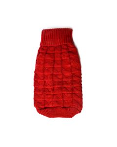 Pet Πουλόβερ Σκύλου Κόκκινο L 30cm