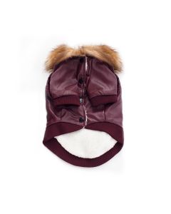 Pet Μπουφάν Red Wine L 30x48x33cm