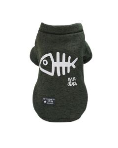 Pet Φούτερ Σκύλου Πράσινο XXL 40cm