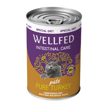 Wellfed Sterilised Intestinal Γαλοπούλα σε Πατέ 400gr