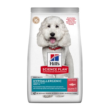 Hill's Science Plan Dog Adult Medium Hypoallergenic Salmon 12kg